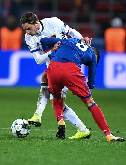 Football. UEFA Champions League. CSKA vs. Basel