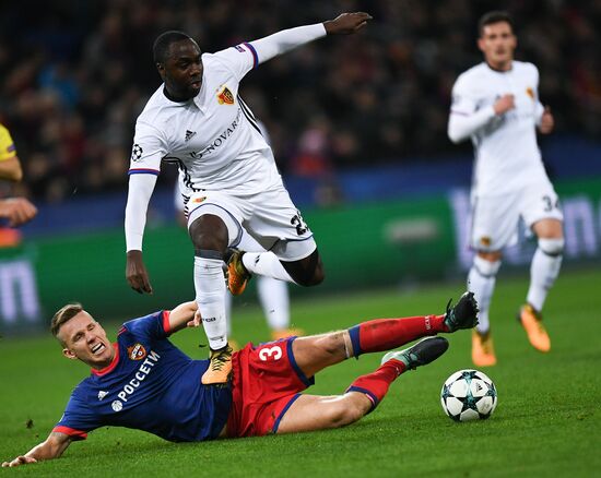 Football. UEFA Champions League. CSKA vs. Basel