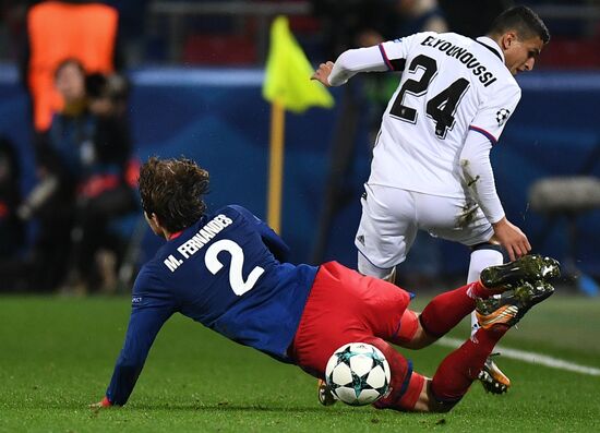 Football. UEFA Champions League. CSKA vs. Basel