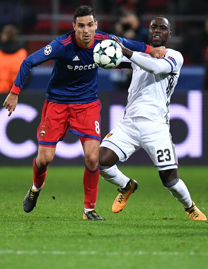 Football. UEFA Champions League. CSKA vs. Basel
