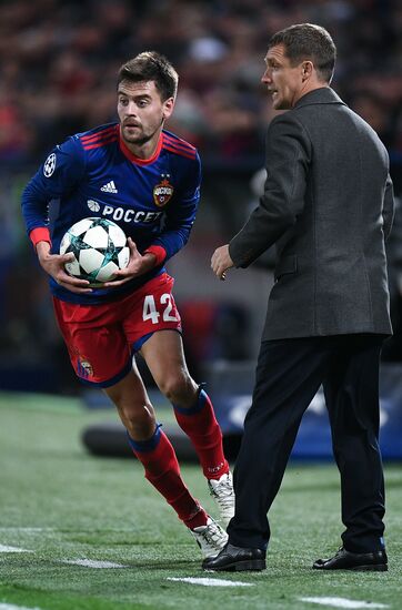 Football. UEFA Champions League. CSKA vs. Basel