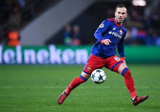Football. UEFA Champions League. CSKA vs. Basel