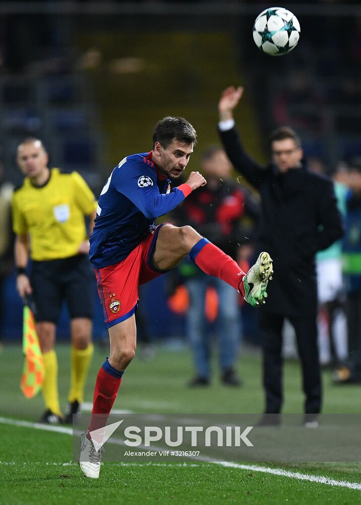 Football. UEFA Champions League. CSKA vs. Basel