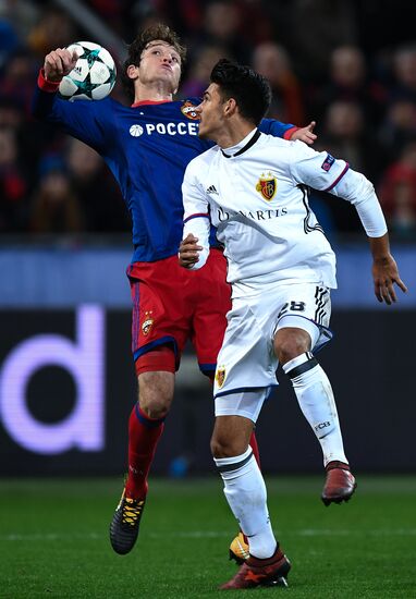 Football. UEFA Champions League. CSKA vs. Basel