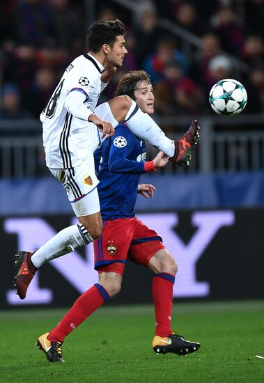 Football. UEFA Champions League. CSKA vs. Basel