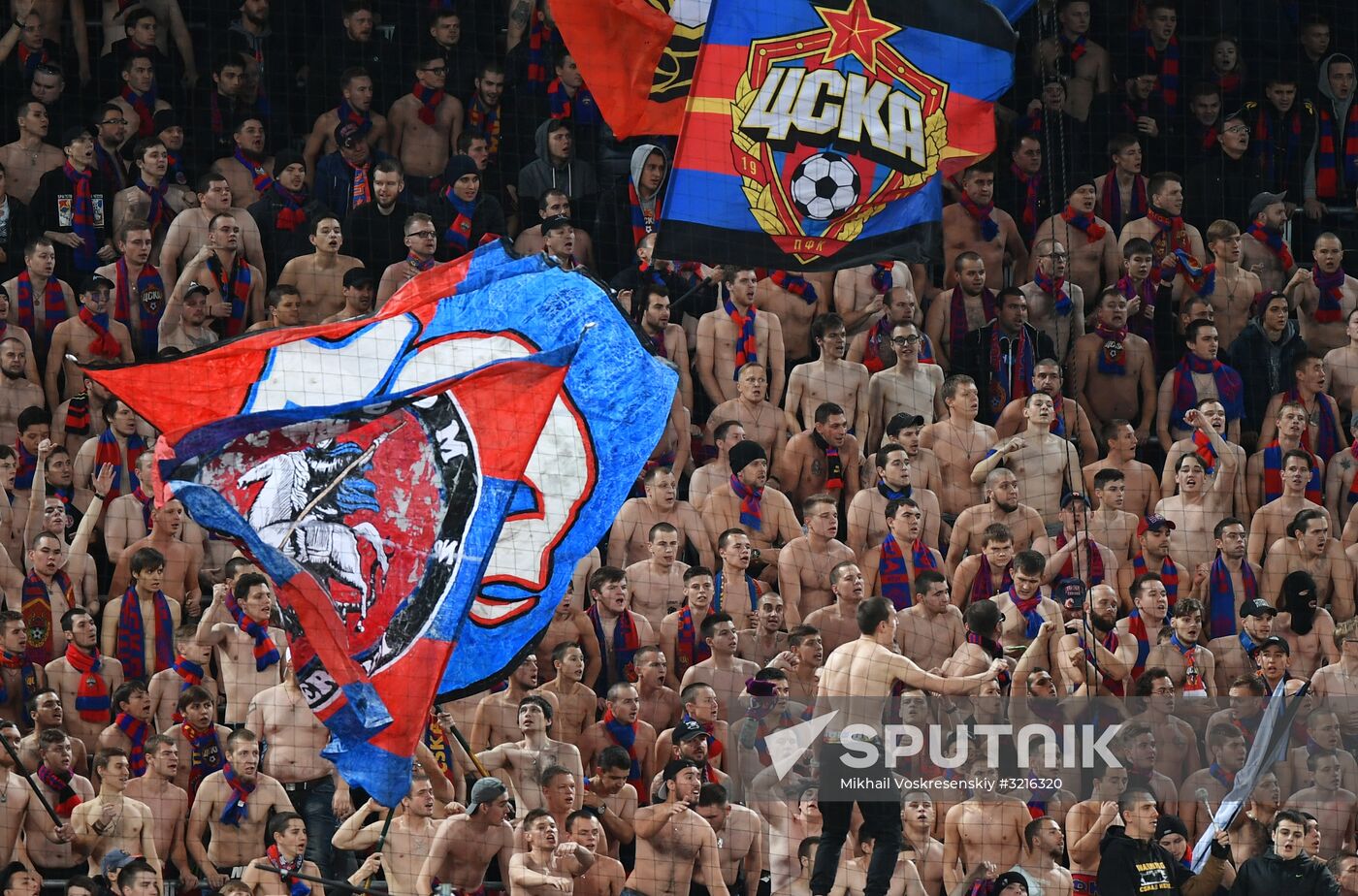 Football. UEFA Champions League. CSKA vs. Basel