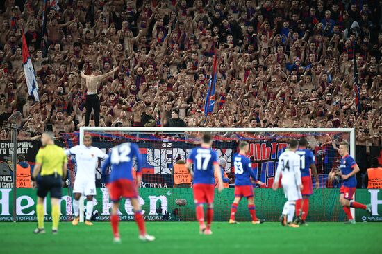 Football. UEFA Champions League. CSKA vs. Basel