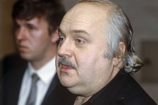Leader of Memory national patriotic front Dmitry Vasilyev
