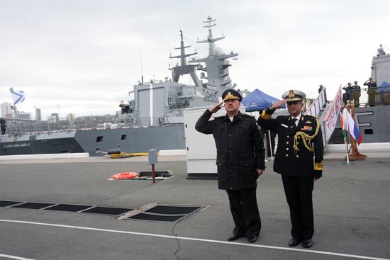 Indra 2017 Russia-India joint land, naval and air force exercise