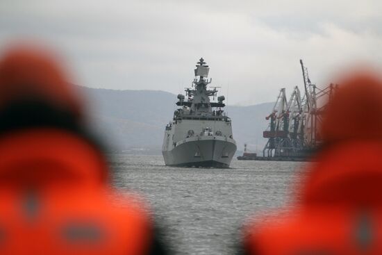 Indra 2017 Russia-India joint land, naval and air force exercise