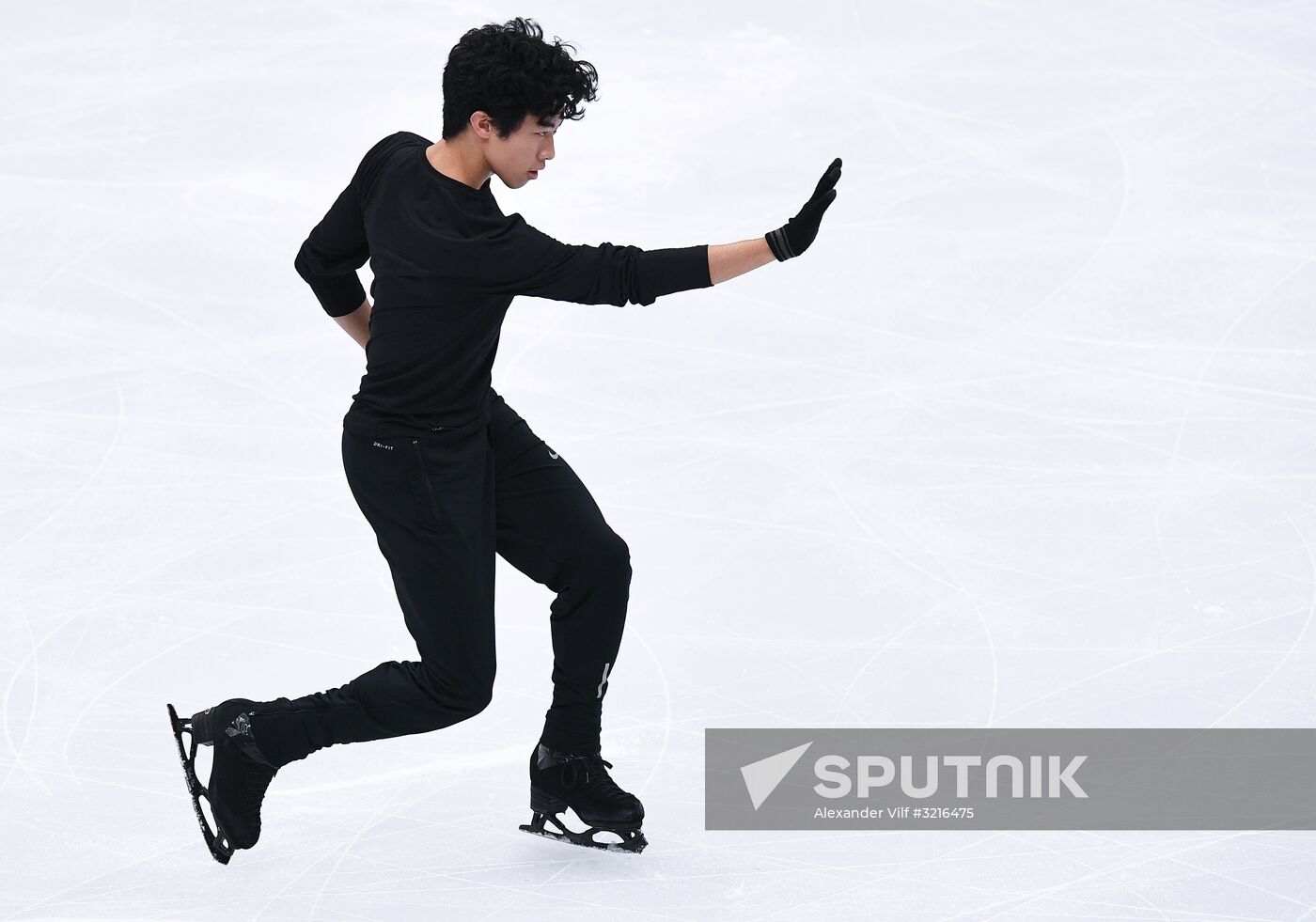 2017-18 ISU Grand Prix of Figure Skating. Rostelecom Cup. Training sessions