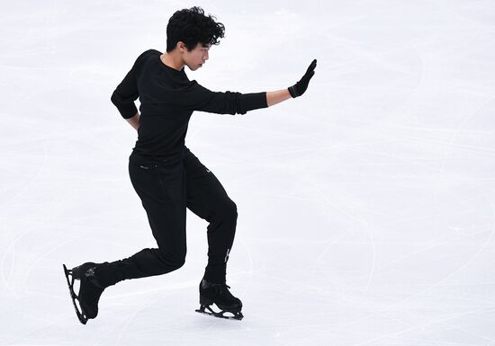 2017-18 ISU Grand Prix of Figure Skating. Rostelecom Cup. Training sessions