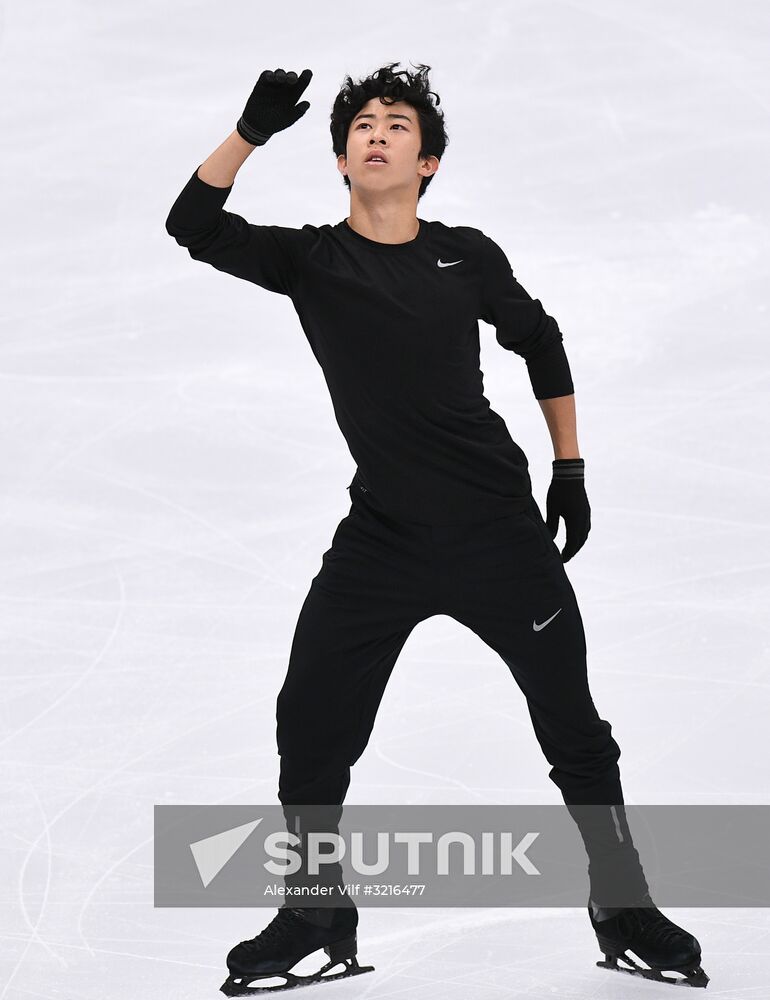 2017-18 ISU Grand Prix of Figure Skating. Rostelecom Cup. Training sessions