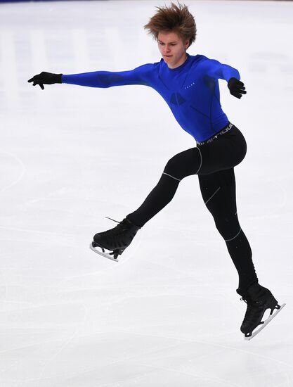 2017-18 ISU Grand Prix of Figure Skating. Rostelecom Cup. Training sessions