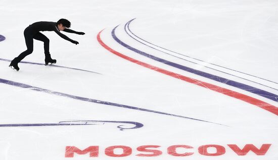 2017-18 ISU Grand Prix of Figure Skating. Rostelecom Cup. Training sessions