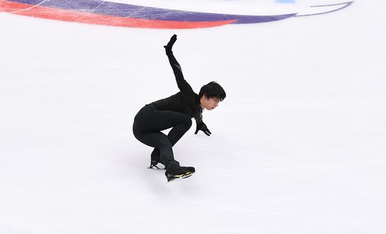 2017-18 ISU Grand Prix of Figure Skating. Rostelecom Cup. Training sessions