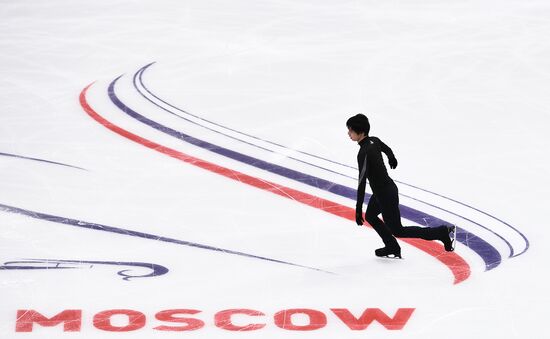2017-18 ISU Grand Prix of Figure Skating. Rostelecom Cup. Training sessions