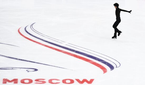 2017-18 ISU Grand Prix of Figure Skating. Rostelecom Cup. Training sessions