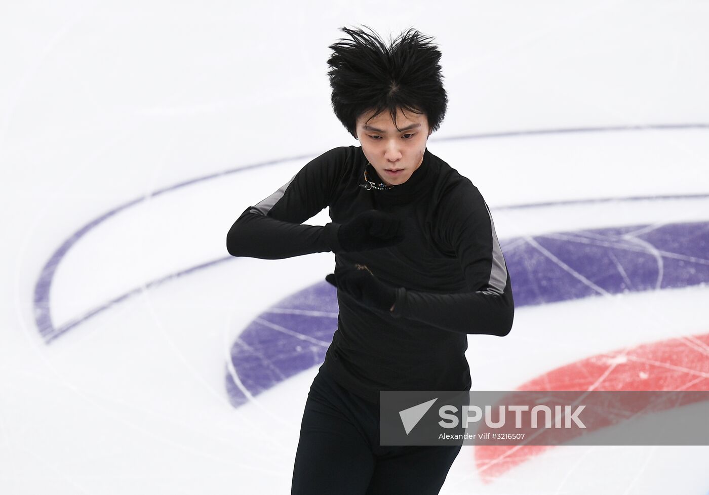 2017-18 ISU Grand Prix of Figure Skating. Rostelecom Cup. Training sessions