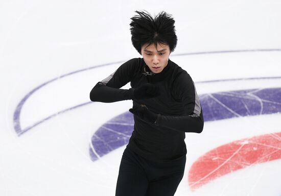 2017-18 ISU Grand Prix of Figure Skating. Rostelecom Cup. Training sessions