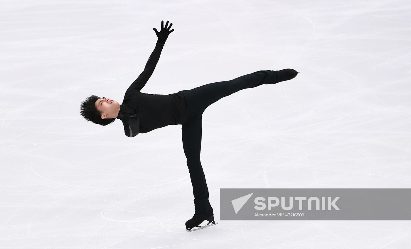 2017-18 ISU Grand Prix of Figure Skating. Rostelecom Cup. Training sessions