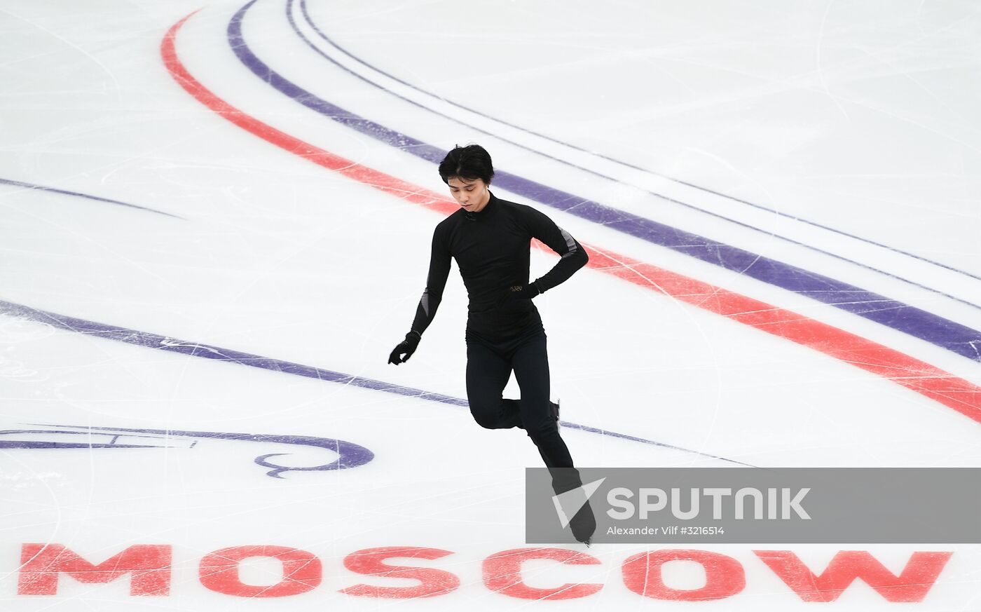 2017-18 ISU Grand Prix of Figure Skating. Rostelecom Cup. Training sessions
