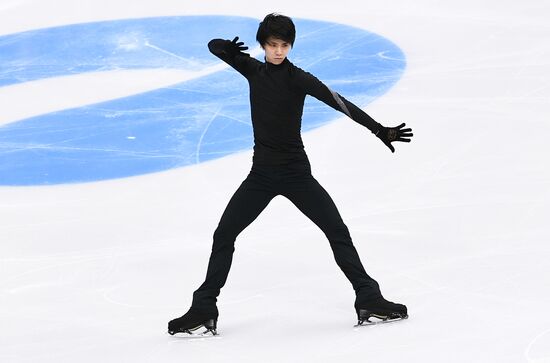 2017-18 ISU Grand Prix of Figure Skating. Rostelecom Cup. Training sessions