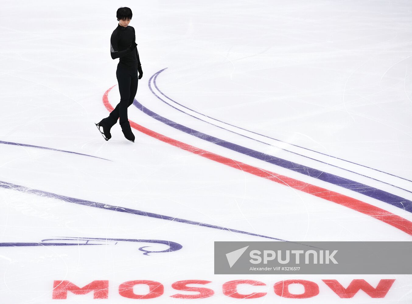 2017-18 ISU Grand Prix of Figure Skating. Rostelecom Cup. Training sessions