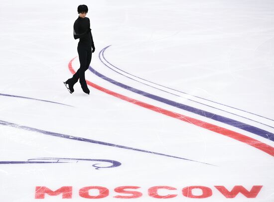 2017-18 ISU Grand Prix of Figure Skating. Rostelecom Cup. Training sessions