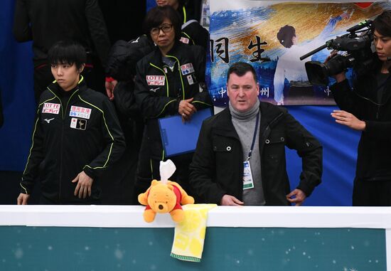 2017-18 ISU Grand Prix of Figure Skating. Rostelecom Cup. Training sessions