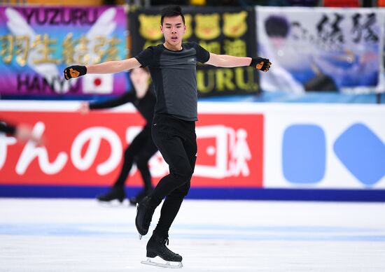 2017-18 ISU Grand Prix of Figure Skating. Rostelecom Cup. Training sessions