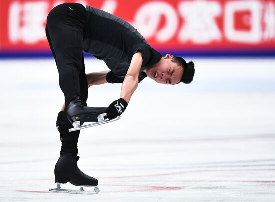 2017-18 ISU Grand Prix of Figure Skating. Rostelecom Cup. Training sessions