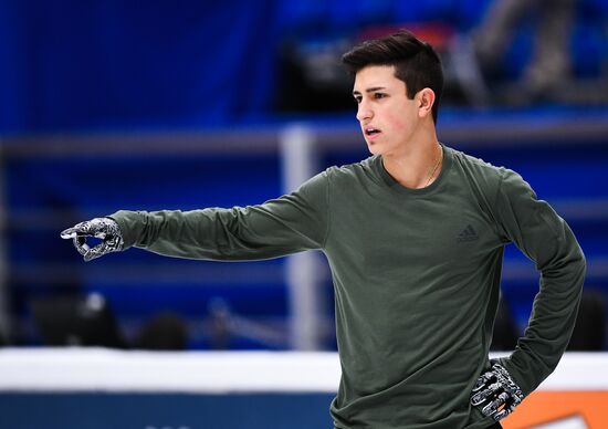 2017-18 ISU Grand Prix of Figure Skating. Rostelecom Cup. Training sessions