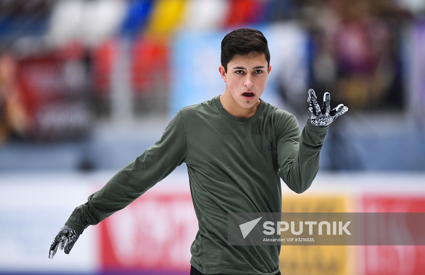 2017-18 ISU Grand Prix of Figure Skating. Rostelecom Cup. Training sessions