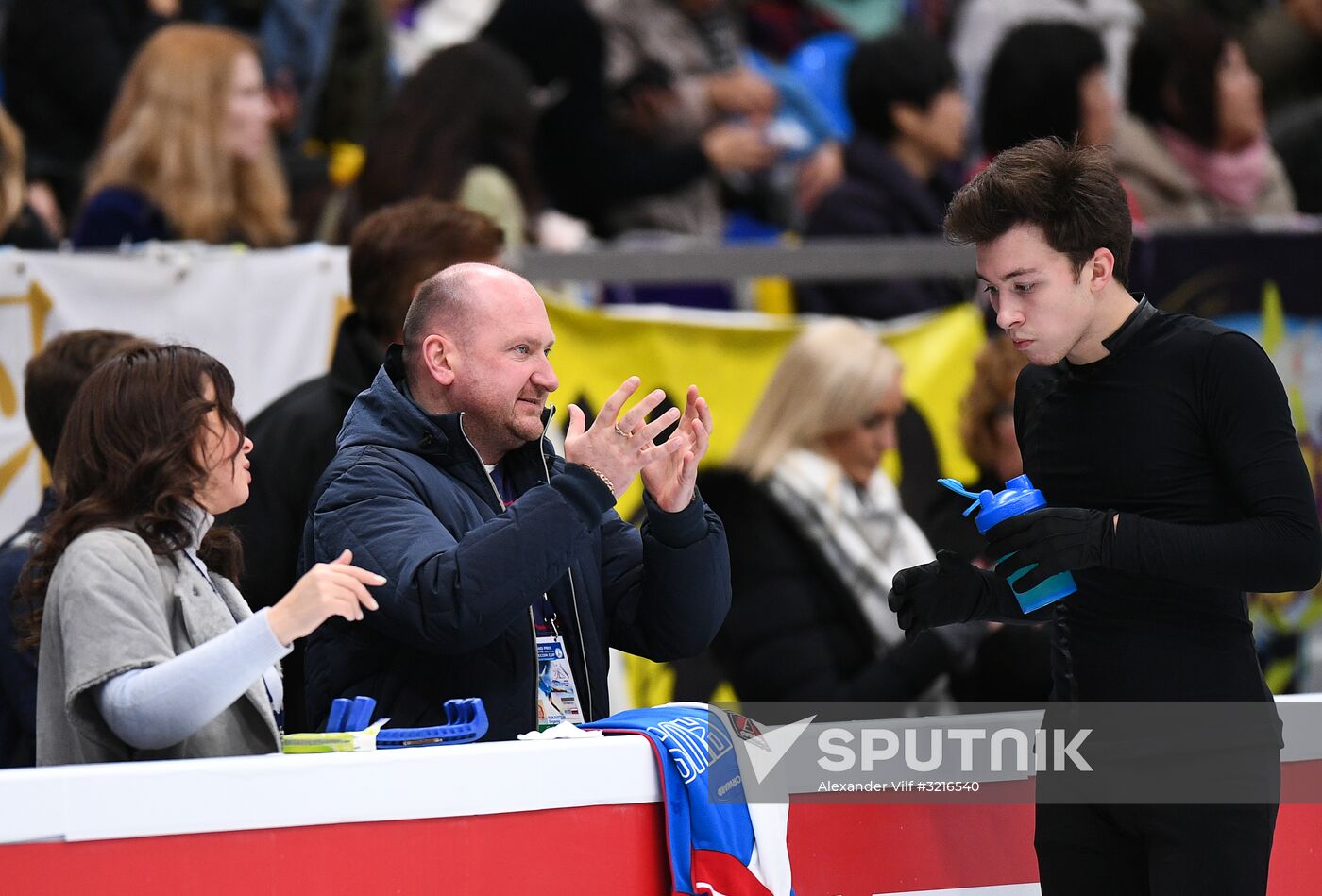 2017-18 ISU Grand Prix of Figure Skating. Rostelecom Cup. Training sessions