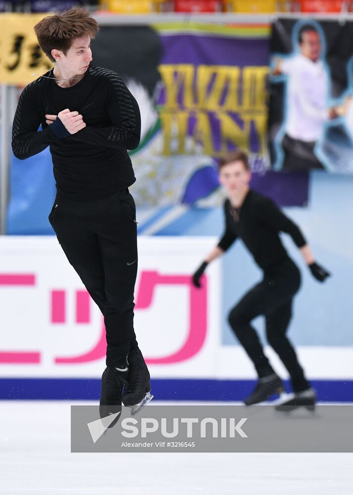 2017-18 ISU Grand Prix of Figure Skating. Rostelecom Cup. Training sessions
