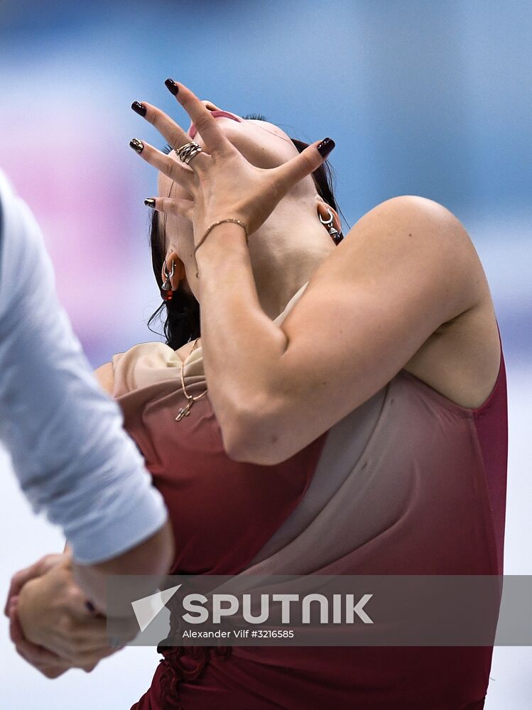 2017-18 ISU Grand Prix of Figure Skating. Rostelecom Cup. Training sessions
