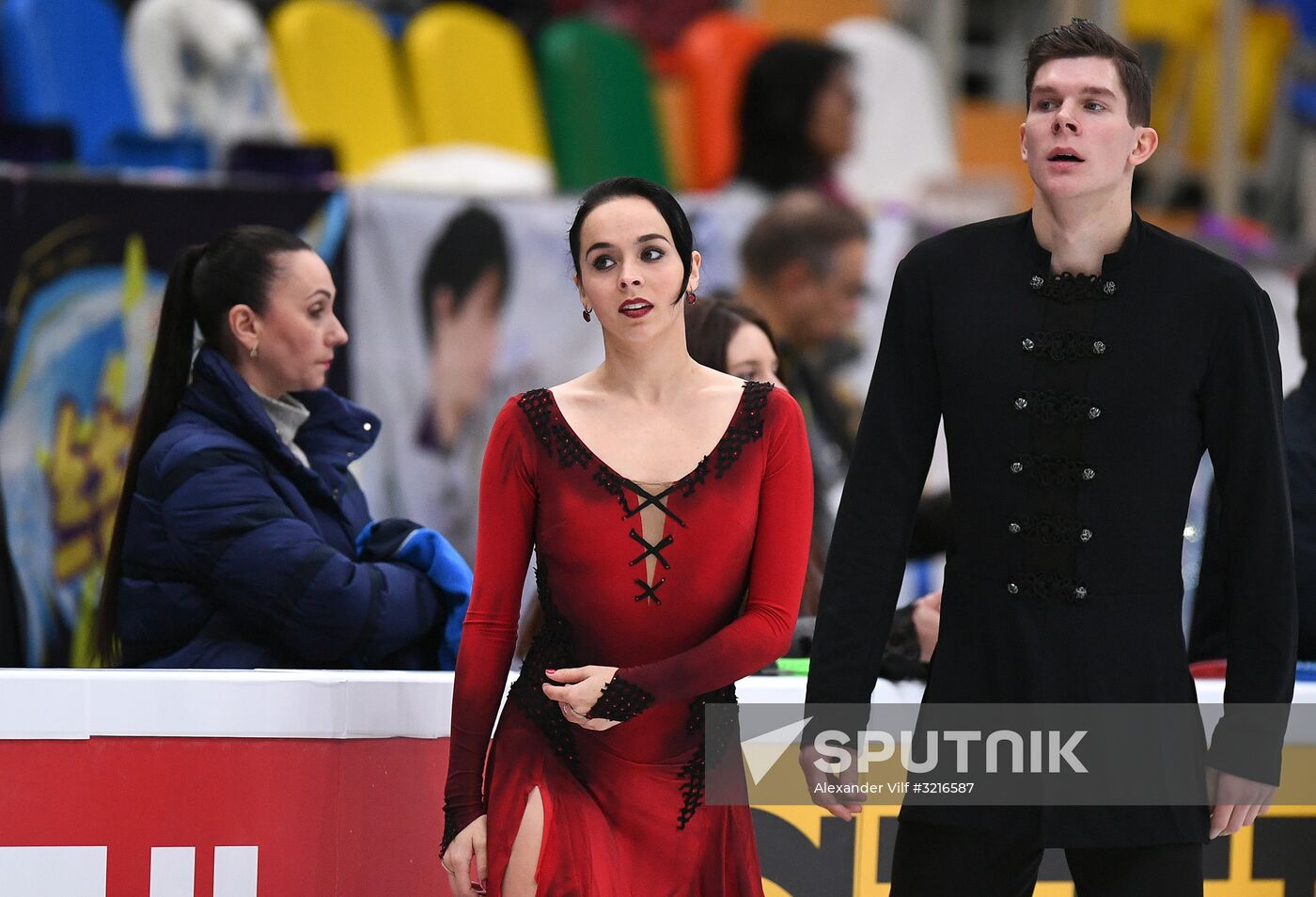 2017-18 ISU Grand Prix of Figure Skating. Rostelecom Cup. Training sessions