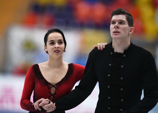 2017-18 ISU Grand Prix of Figure Skating. Rostelecom Cup. Training sessions