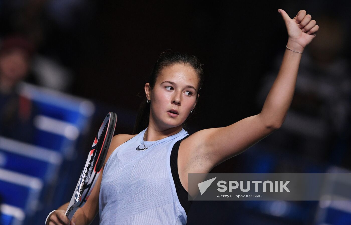 Tennis. 2017 Kremlin Cup. Day six