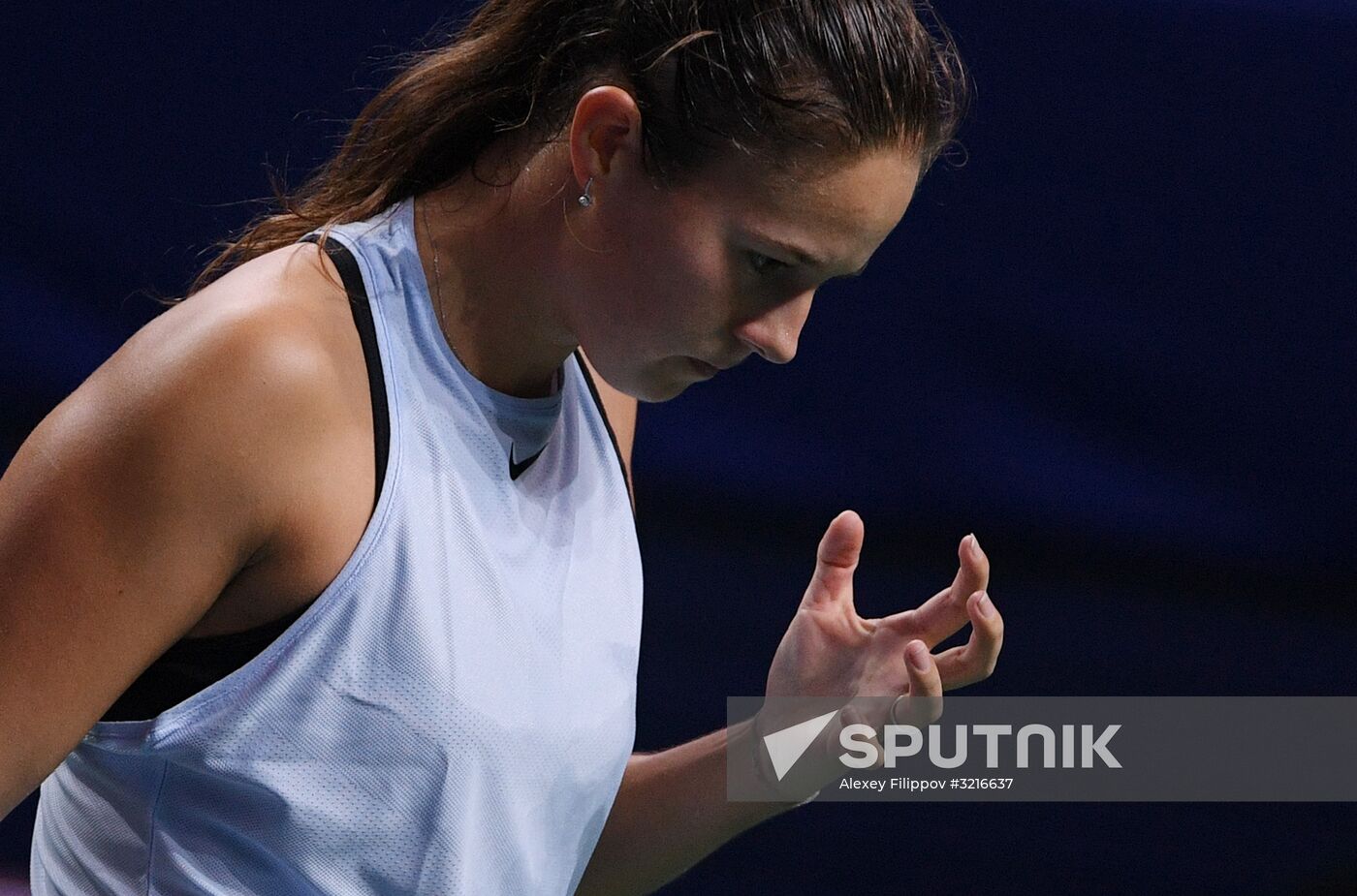 Tennis. 2017 Kremlin Cup. Day six