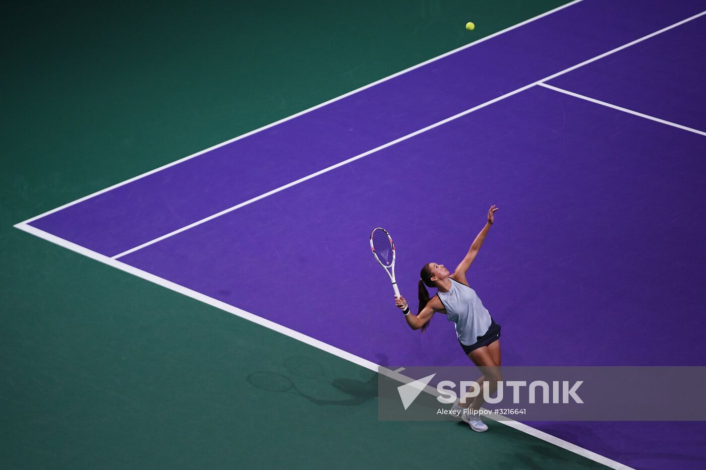 Tennis. 2017 Kremlin Cup. Day six