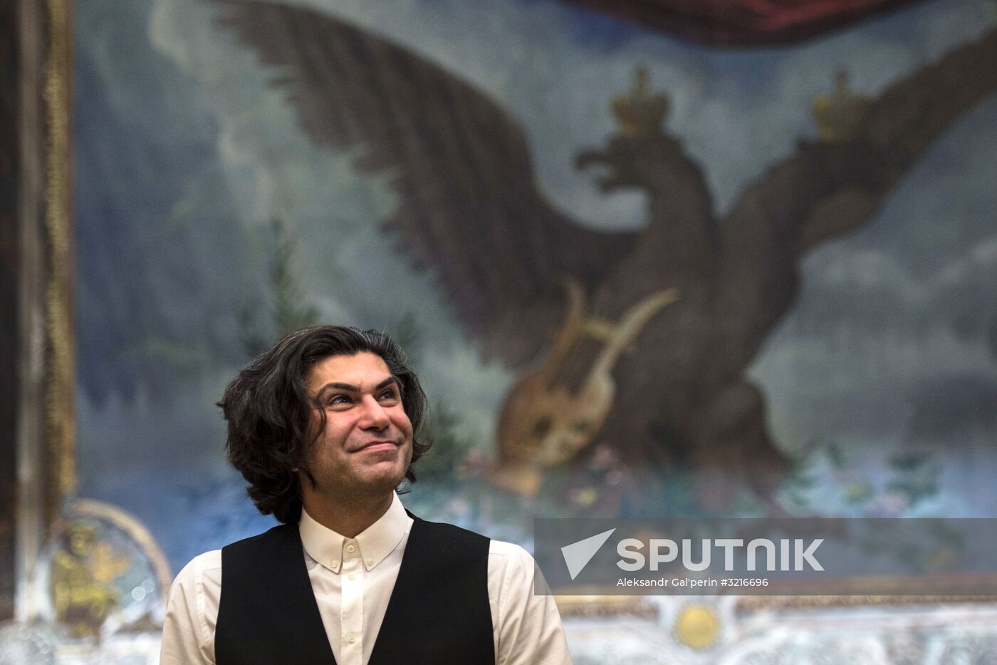 Nikolai Tsiskaridze and students of Agrippina Vaganova Academy of Russian Ballet