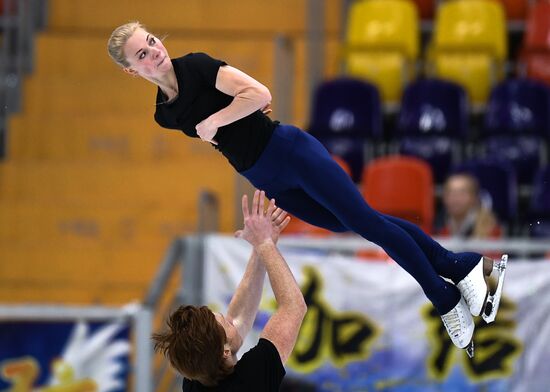 2017-18 ISU Grand Prix of Figure Skating. Rostelecom Cup. Training sessions