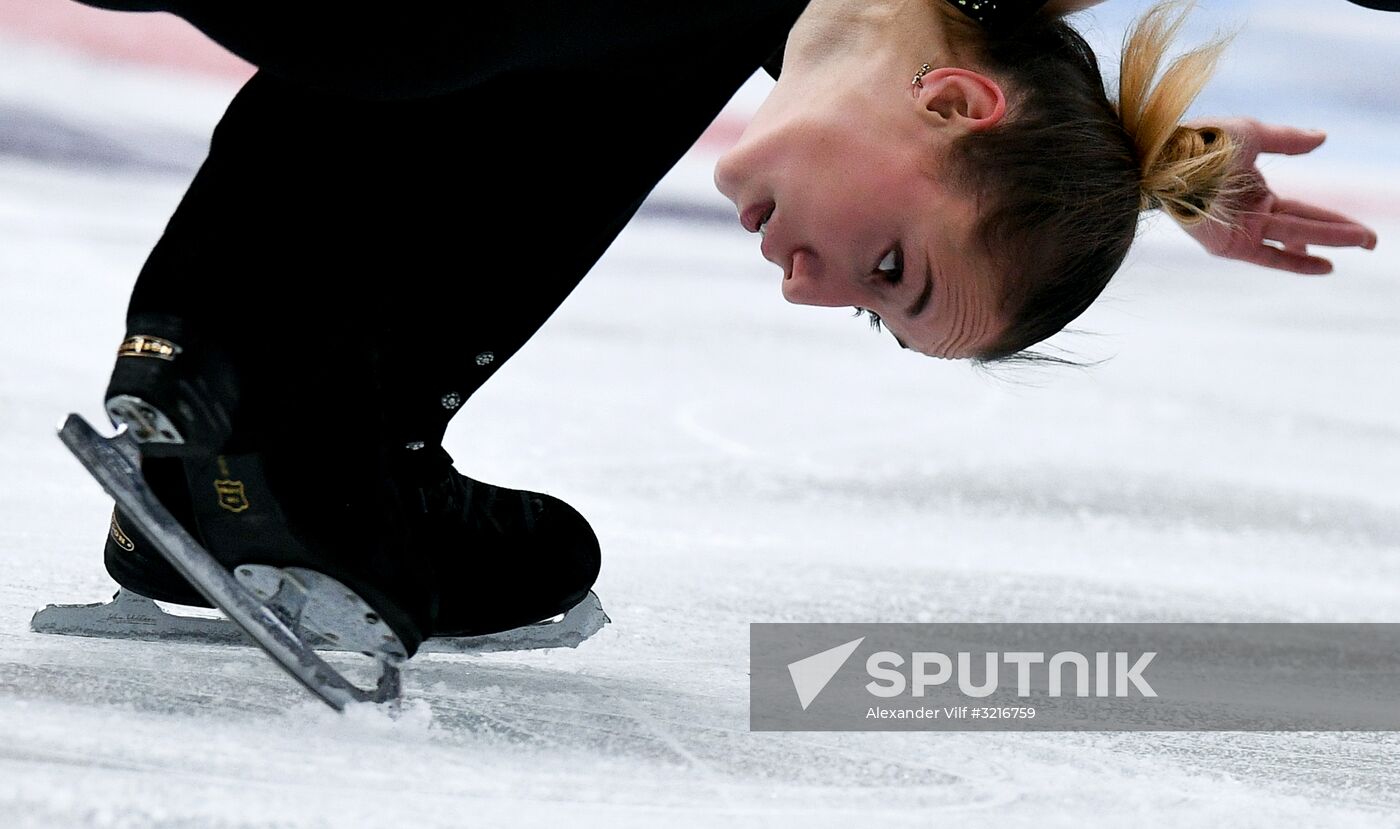 2017-18 ISU Grand Prix of Figure Skating. Rostelecom Cup. Training sessions