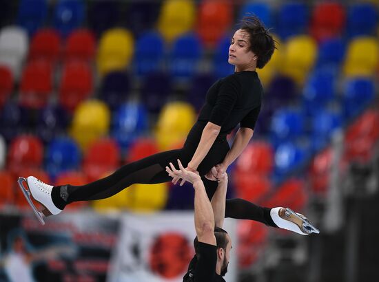 2017-18 ISU Grand Prix of Figure Skating. Rostelecom Cup. Training sessions