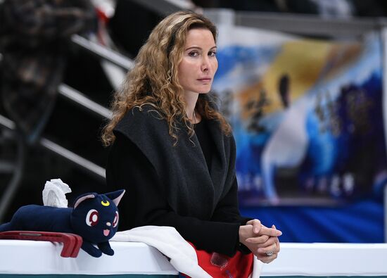 2017-18 ISU Grand Prix of Figure Skating. Rostelecom Cup. Training sessions