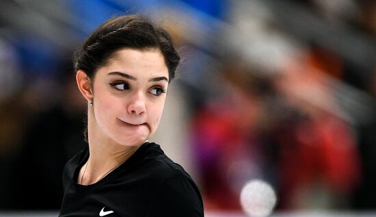 2017-18 ISU Grand Prix of Figure Skating. Rostelecom Cup. Training sessions