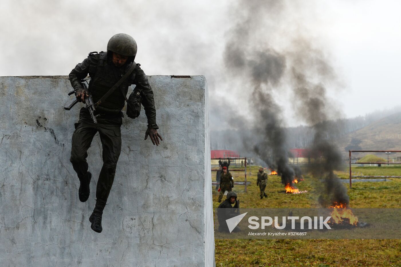 Test for right to wear crimson and green beret
