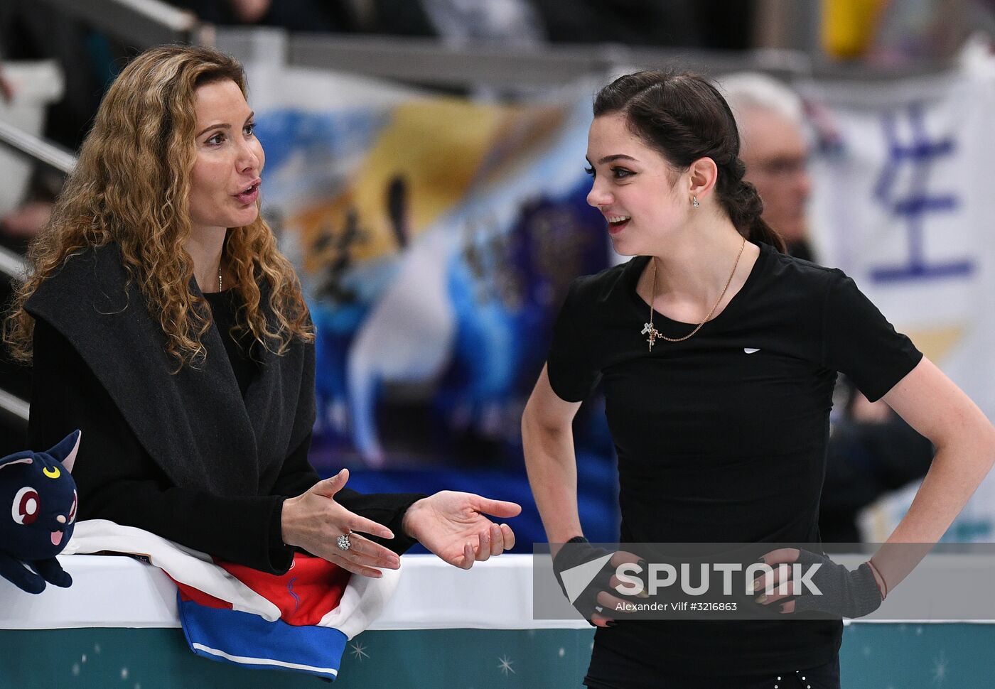 2017-18 ISU Grand Prix of Figure Skating. Rostelecom Cup. Training sessions